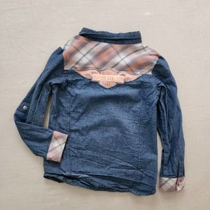 Harley Davidson Buttondown Shirt kids 6